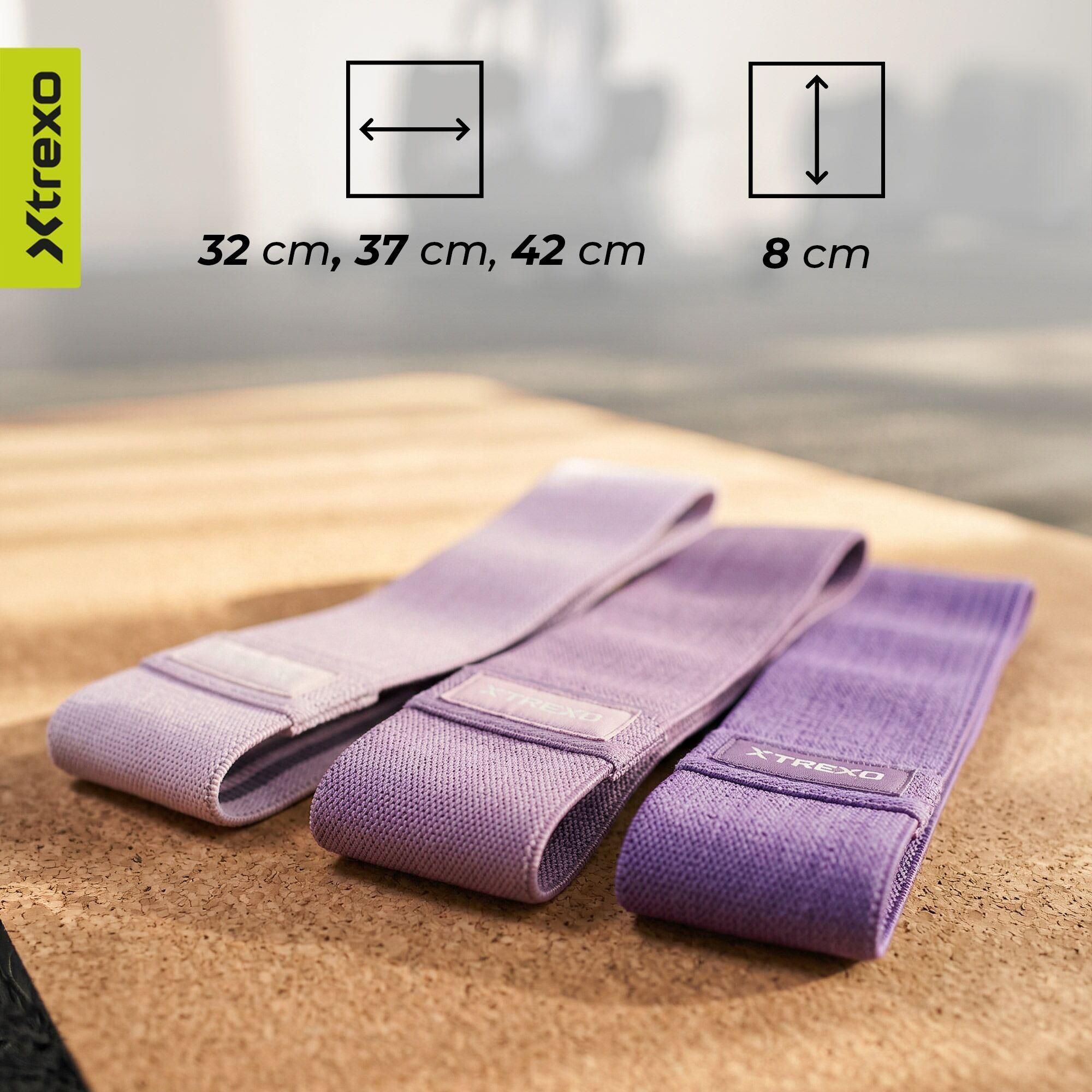 Ensemble de bandes en tissu XTREXO TXO-B4Z054-ALL 3 pièces. 3/7
