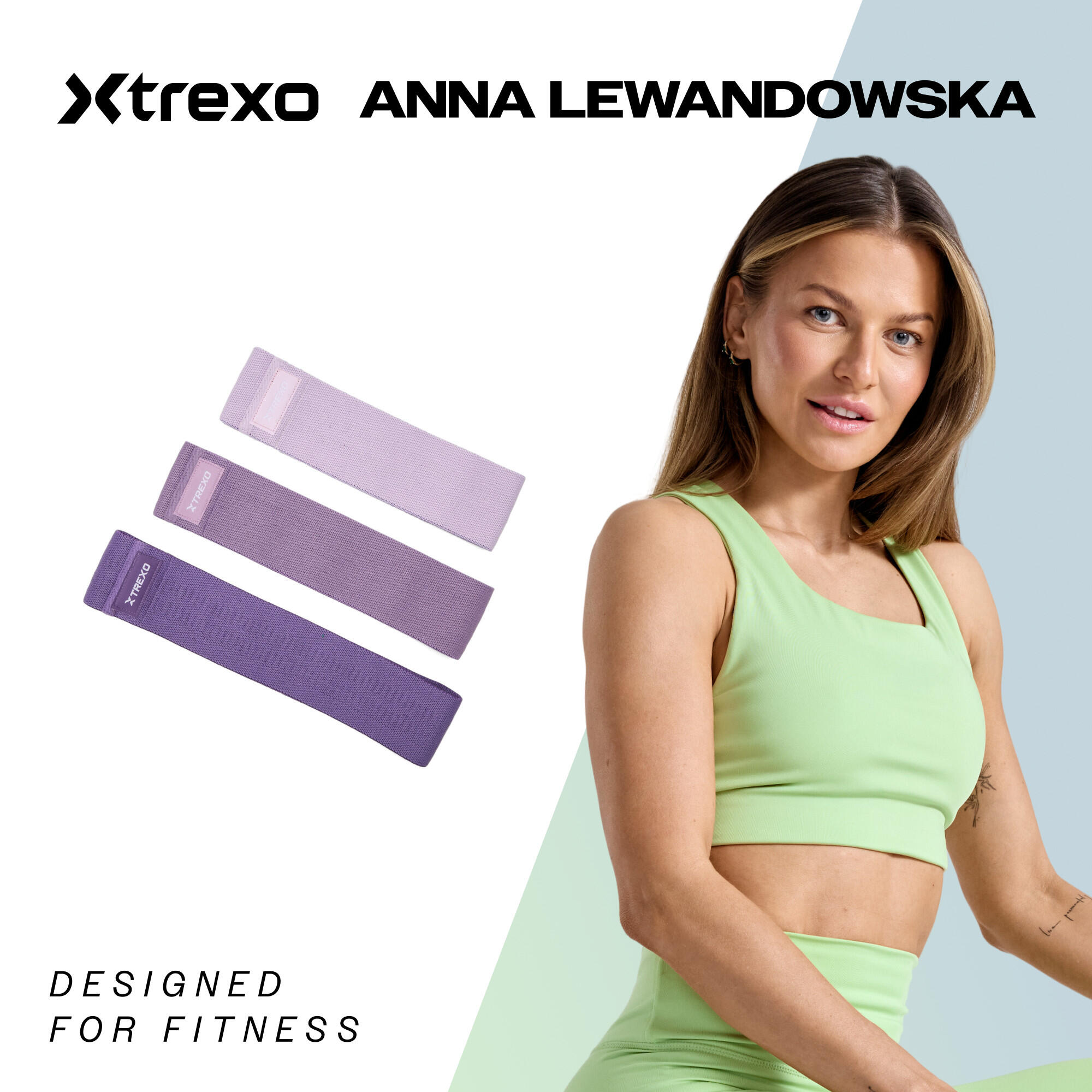 Ensemble de bandes en tissu XTREXO TXO-B4Z054-ALL 3 pièces. 2/7