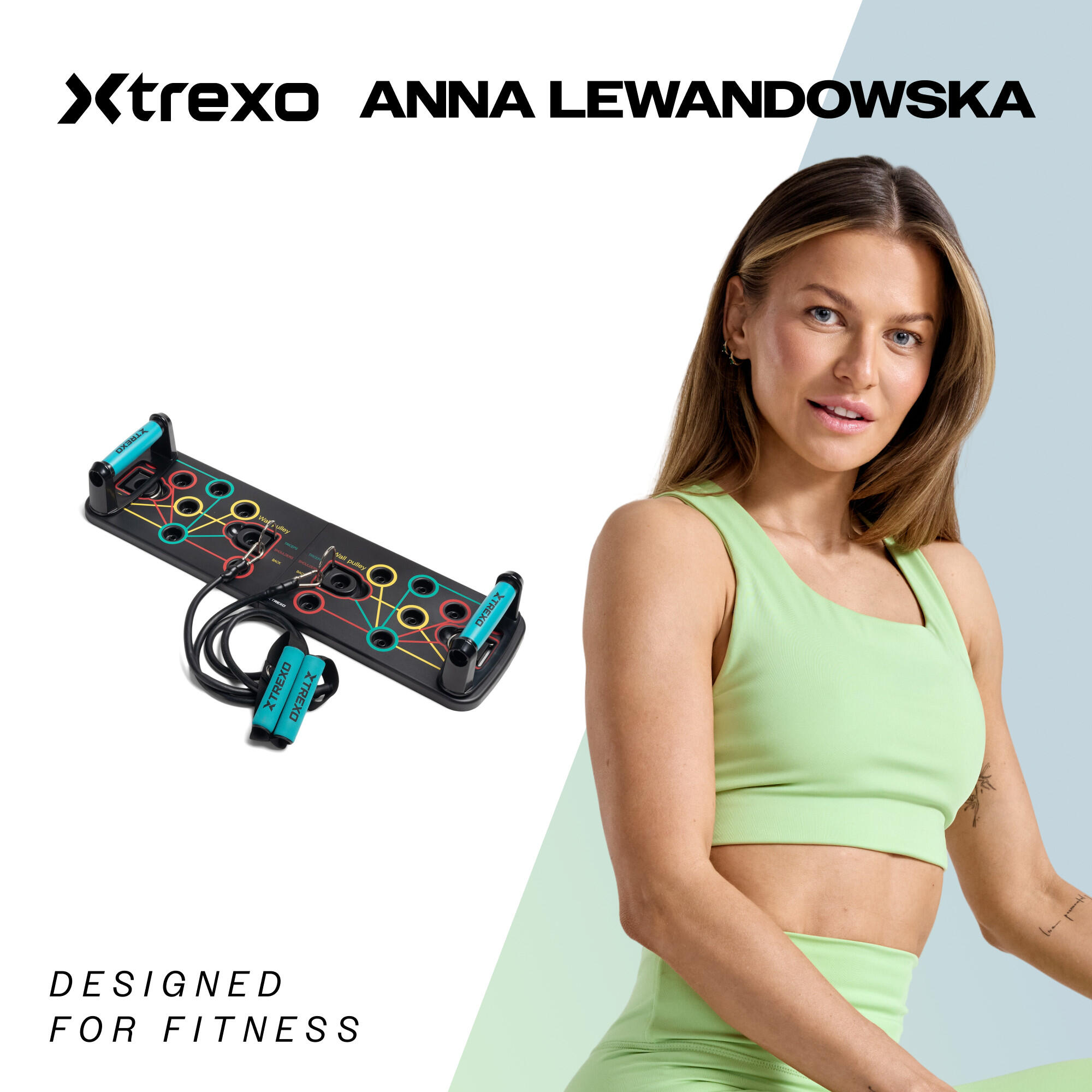 Piattaforma per flessioni XTREXO TXO-B4Z045-BK 2/6