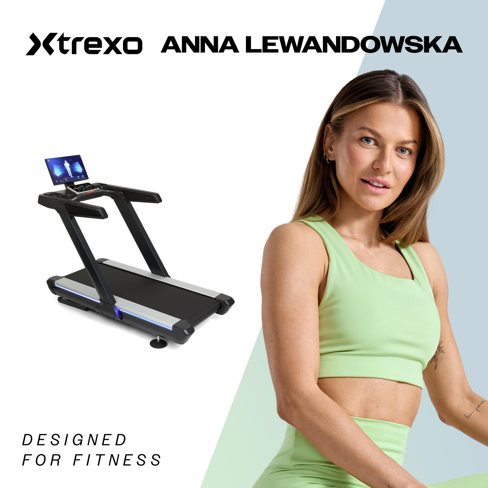 Bieżnia elektryczna XTREXO Hermes czarny 2/7