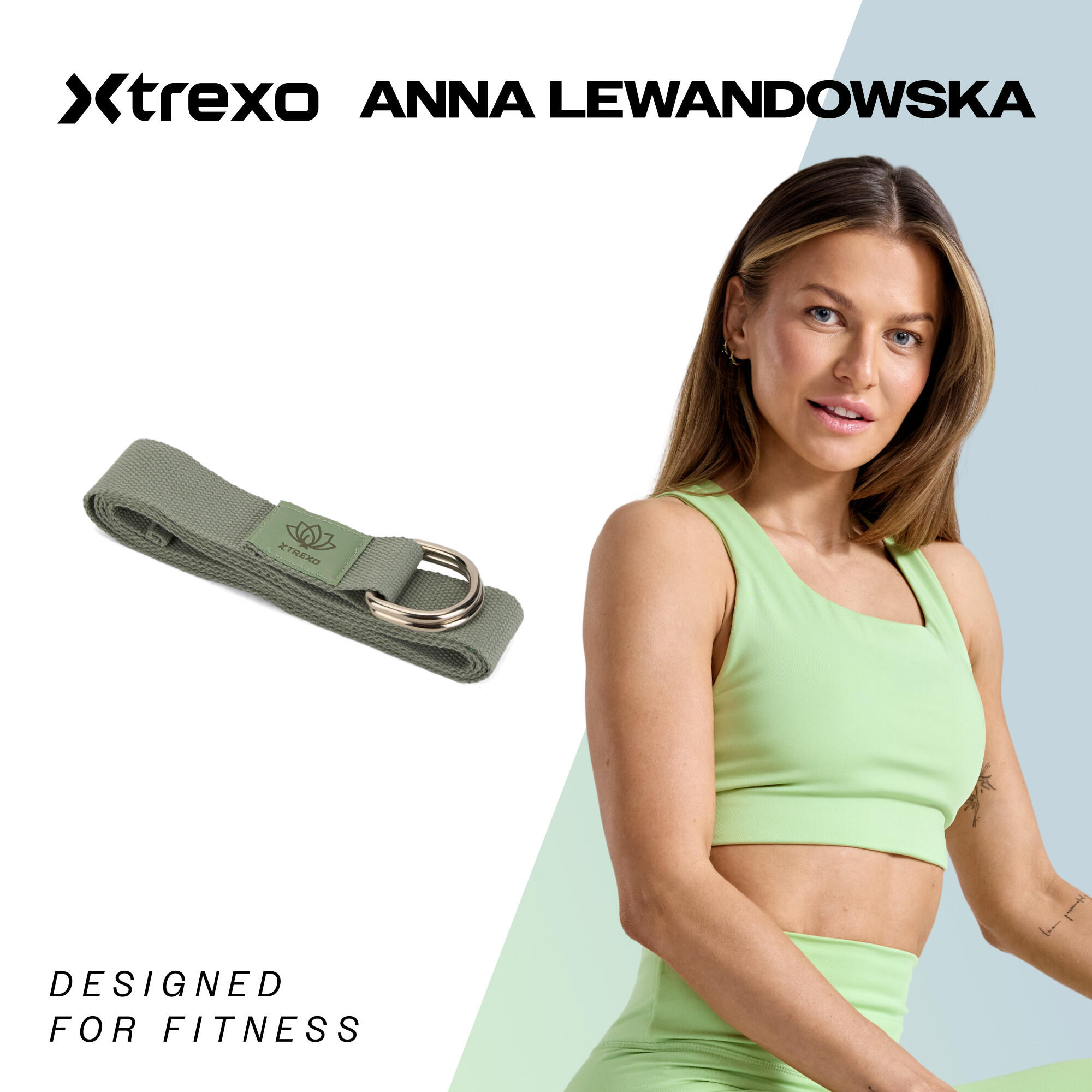 Correa de yoga XTREXO TXO-B4Z026-GN 2/7