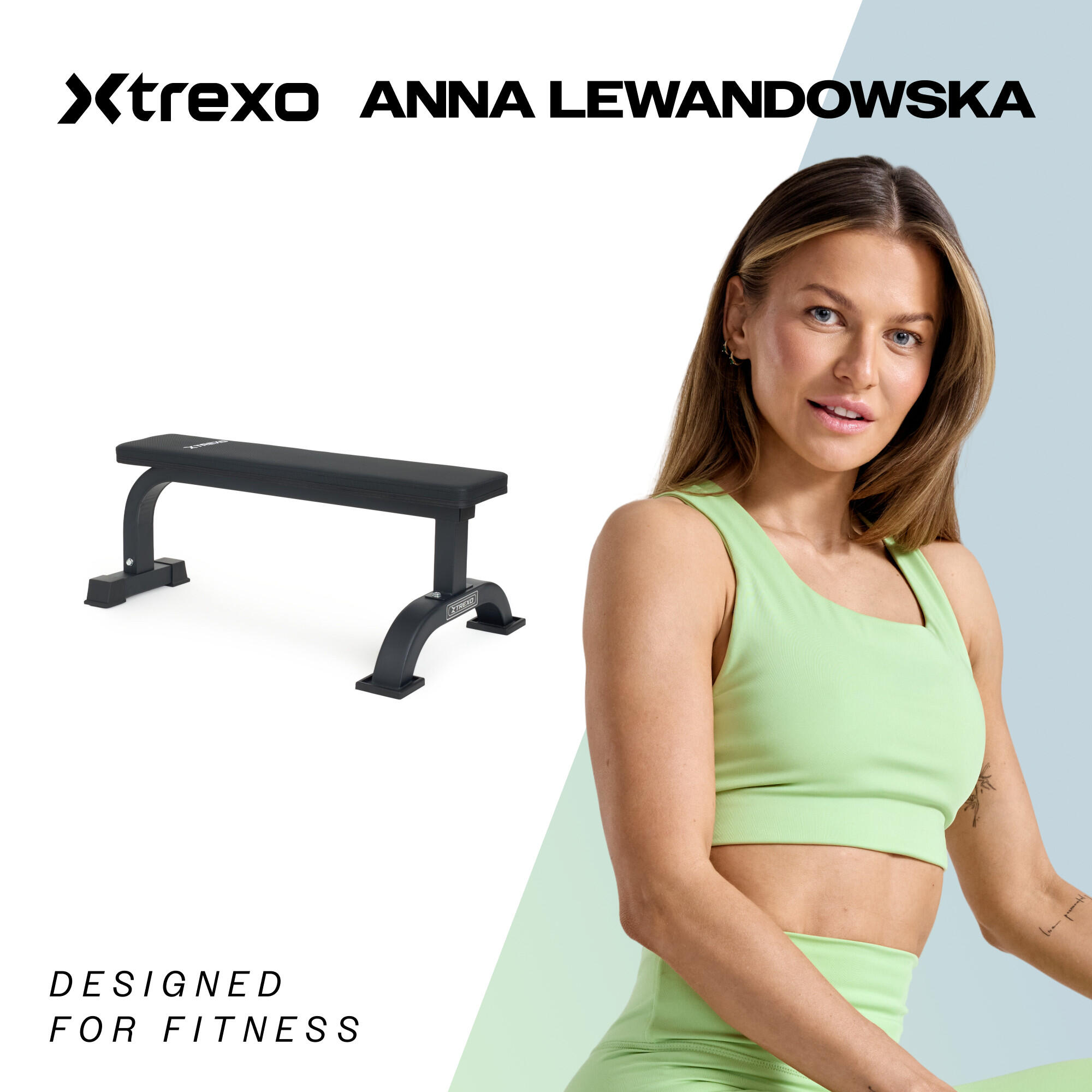 XTREXO B10 Eenvoudige trainingsbank 2/7