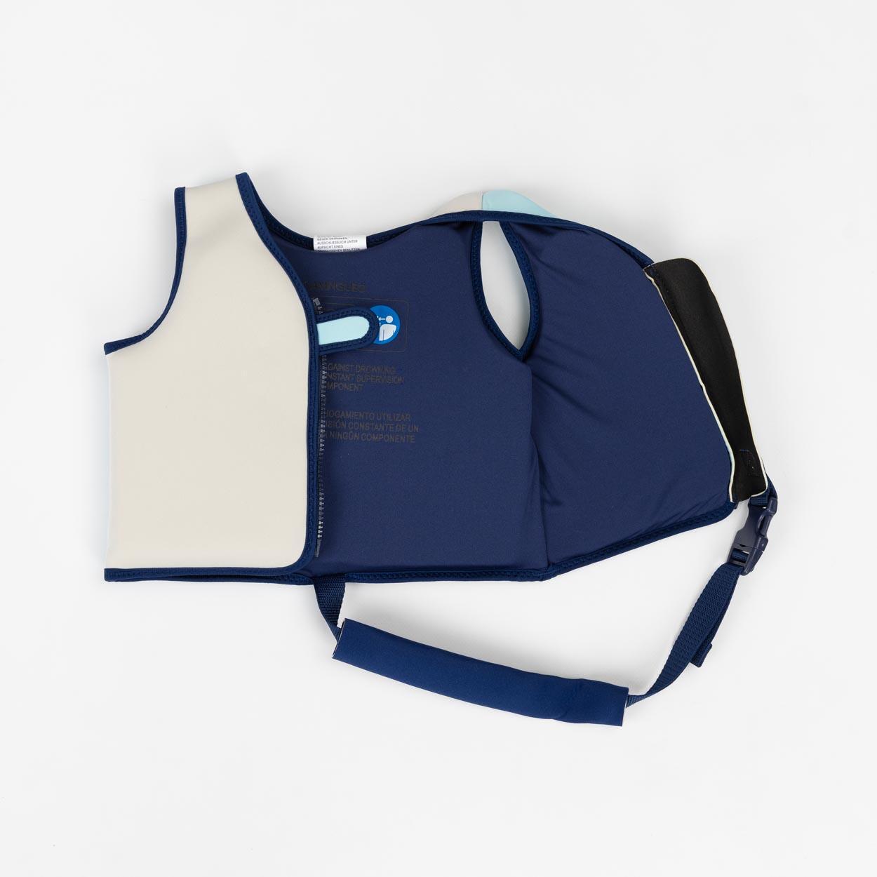 Flamingueo Chaleco Natación Niños Piscina Neopreno Azul 6/6