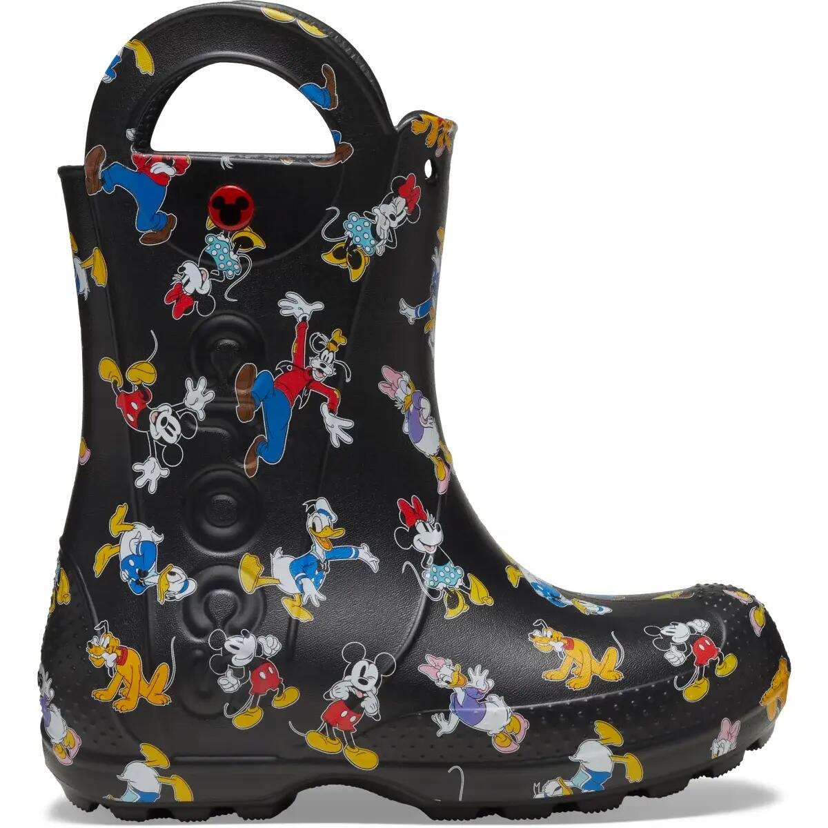 Kalosze Dla Dzieci Crocs Mickey Friends Handle It Boot Kids. 3/6