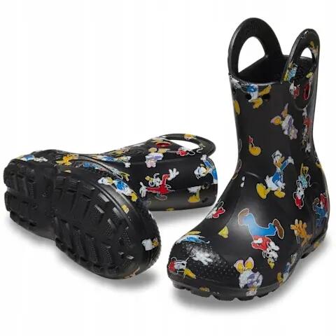 Kalosze Dla Dzieci Crocs Mickey Friends Handle It Boot Kids. 2/6
