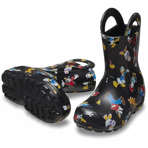 Kalosze Dla Dzieci Crocs Mickey Friends Handle It Boot Kids. 2/6