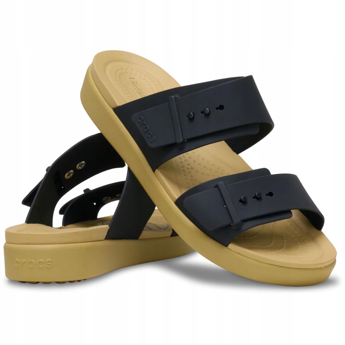 Sandały dla Kobiet Crocs Brooklyn Buckle Low. 2/6