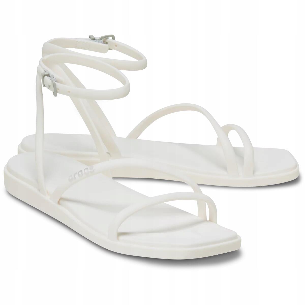 Női gyalogláshoz szandál puha talpú Crocs Miami Ankle Strap Sandal 2/6