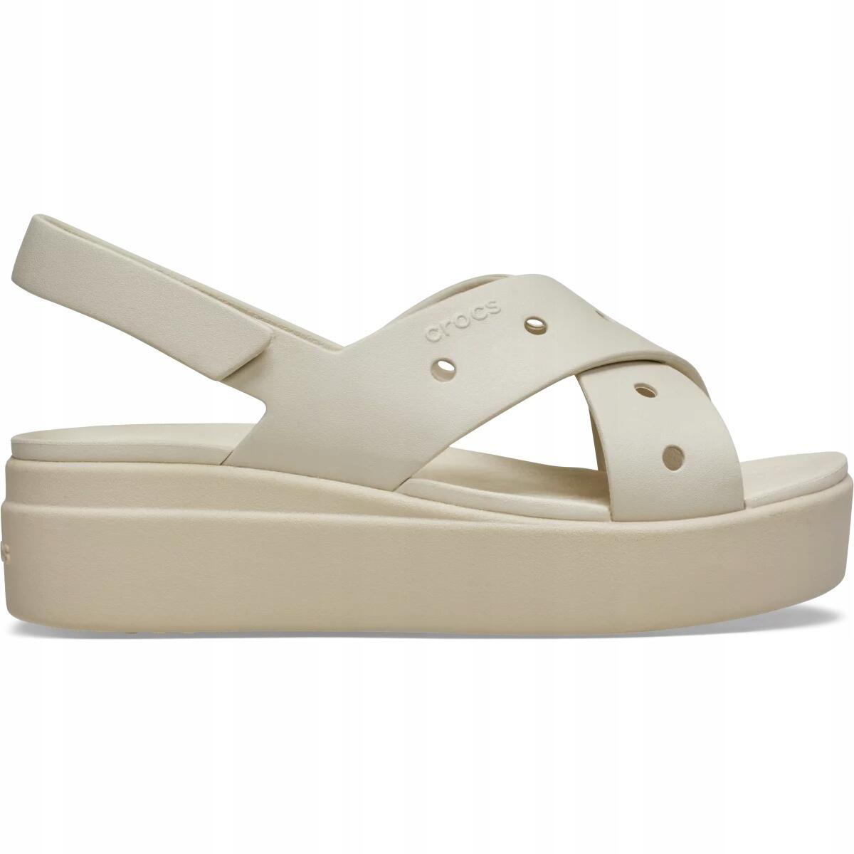 Sandały dla Kobiet Crocs Brooklyn 4U Cross Strap Sandal. 3/6