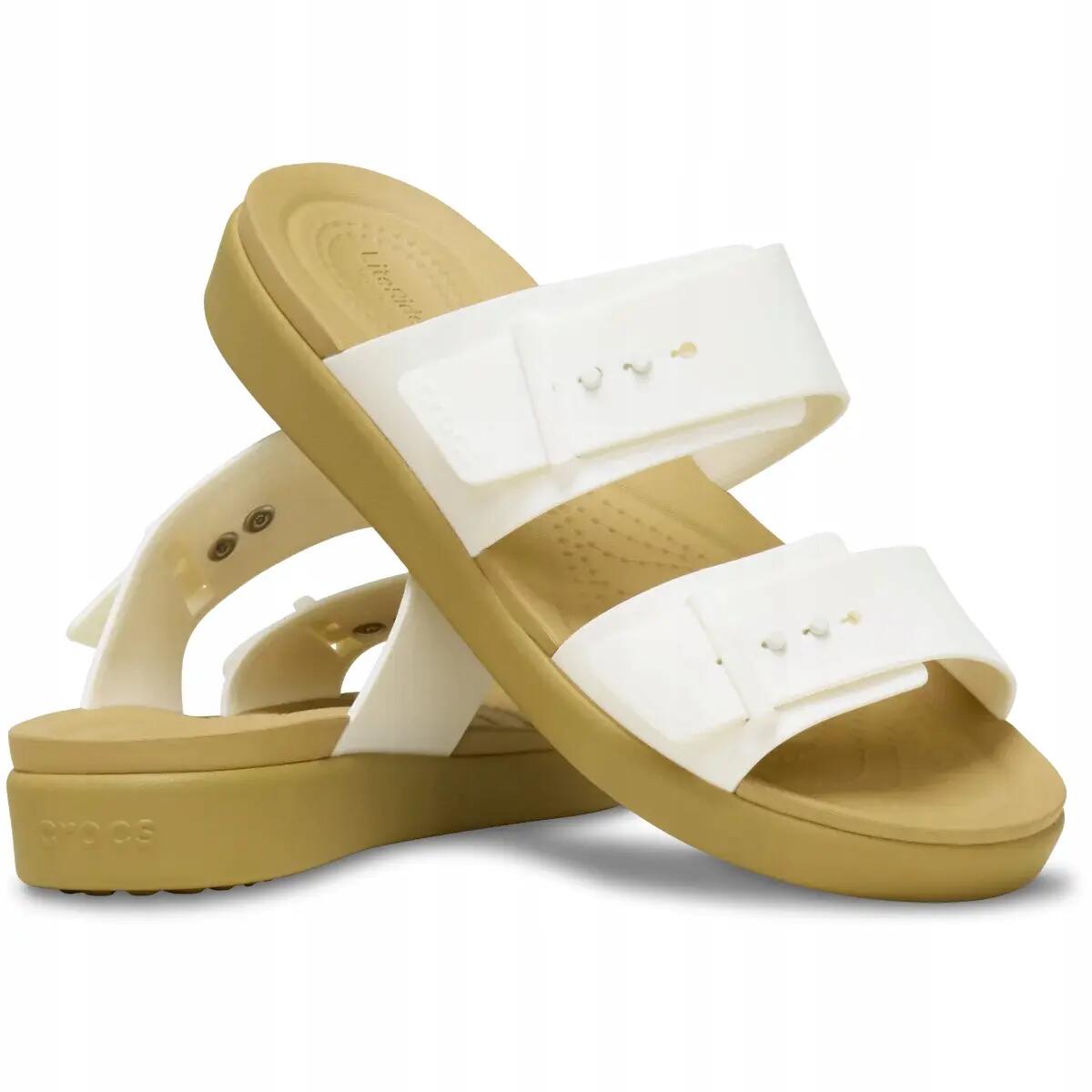 Sandały dla Kobiet Crocs Brooklyn Buckle Low. 2/6