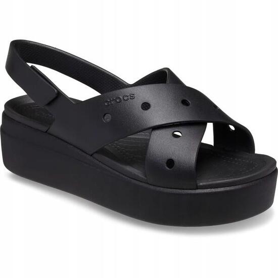 Sandales Crocs Brooklyn 4U Cross Strap Noir