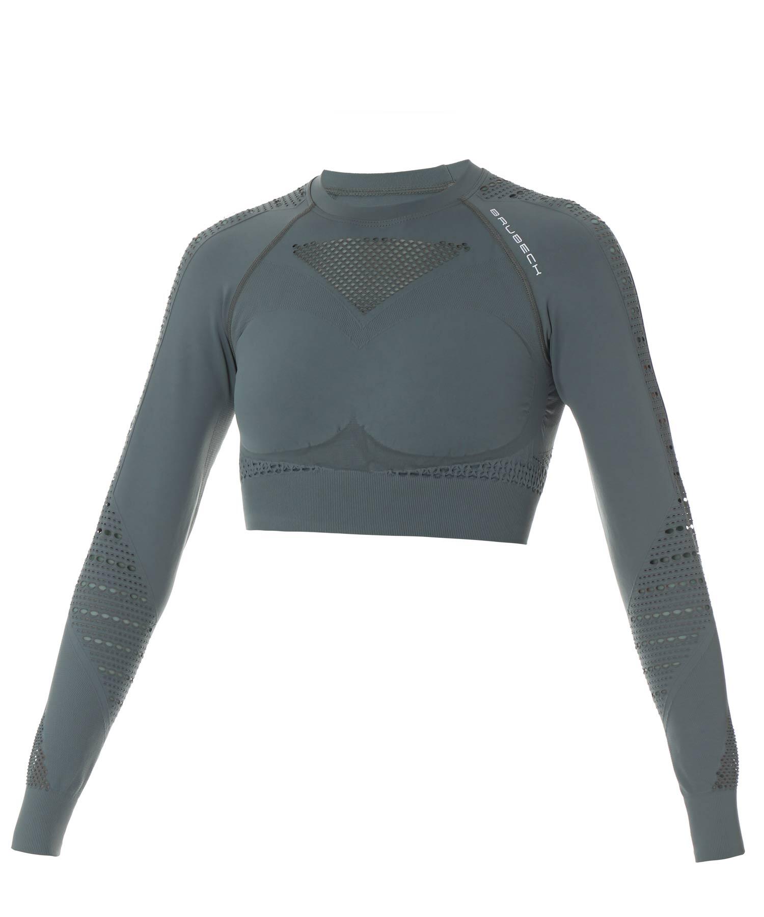 Top donna Brubeck GYM blu scuro 3/4