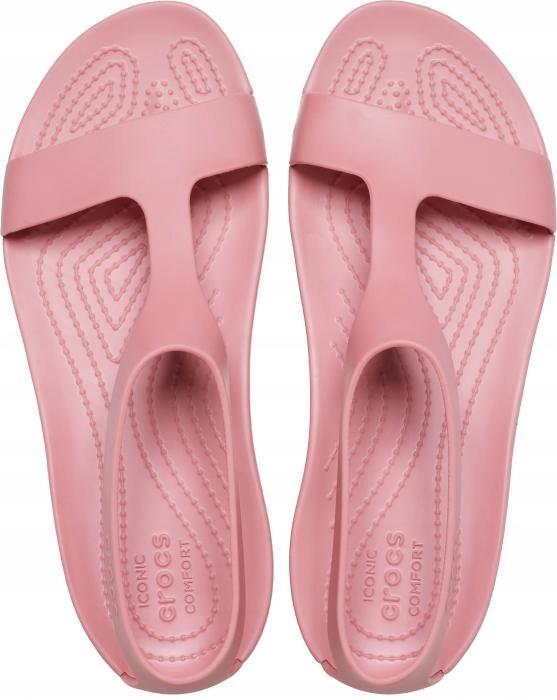 Női gyalogláshoz szandál puha talpú Crocs Serena Sandal 6/6