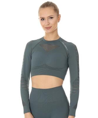 Brubeck gym dames-top donkerblauw