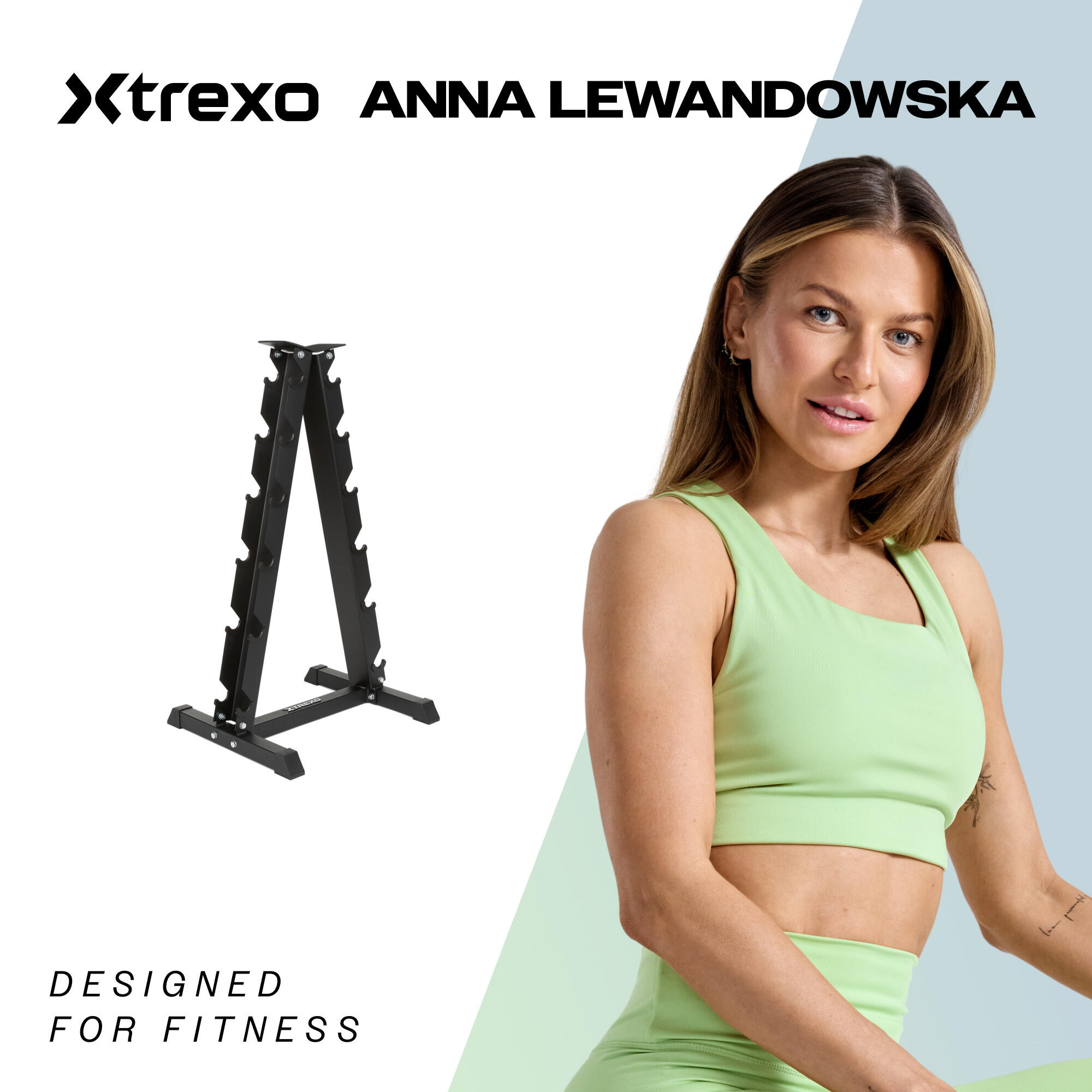 Support pour haltères XTREXO 2/7