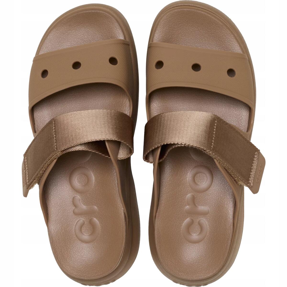 Sandały CROCS 212861C Brązowy 6/6
