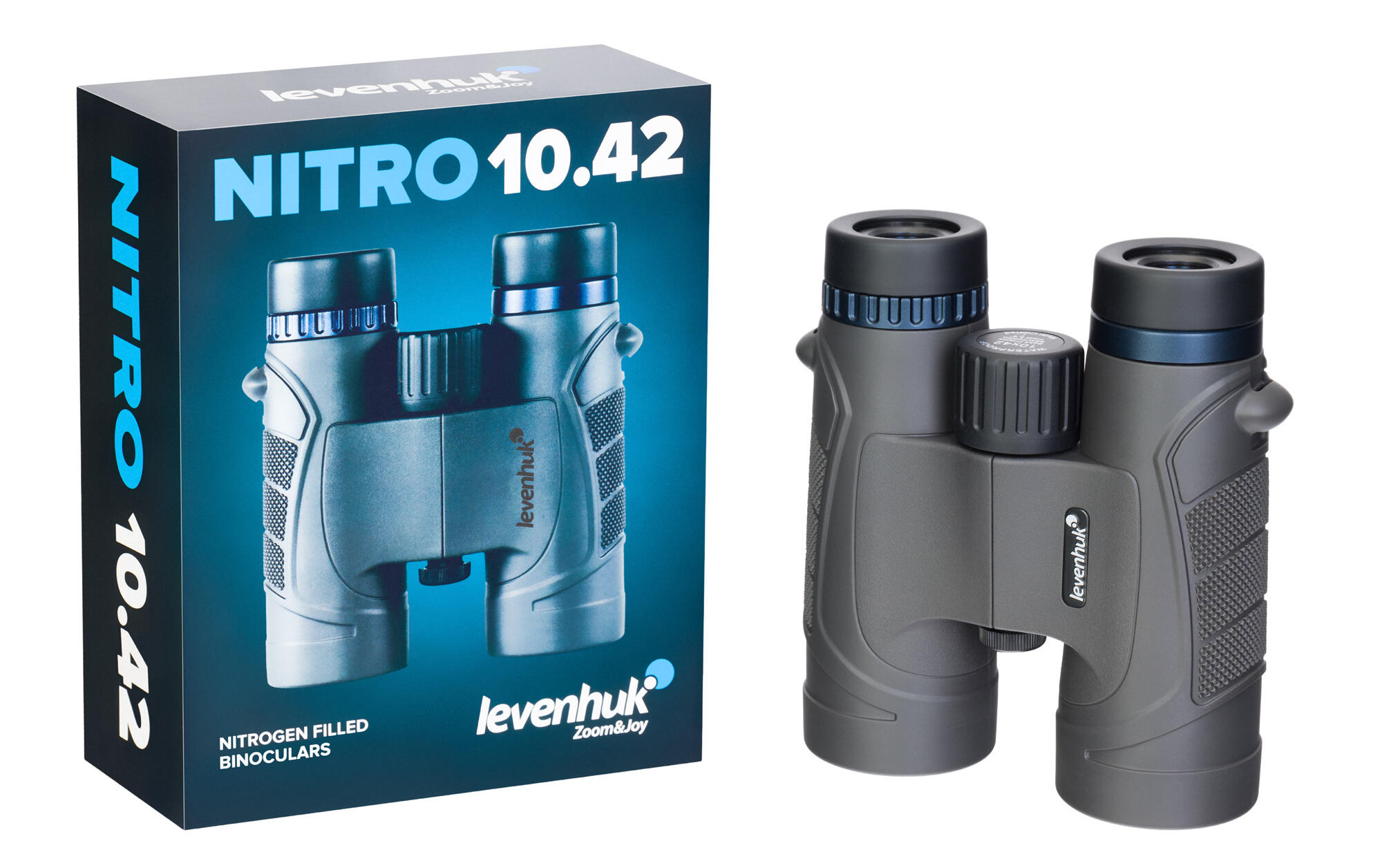 Jumelles Levenhuk Nitro 10x42 4/7