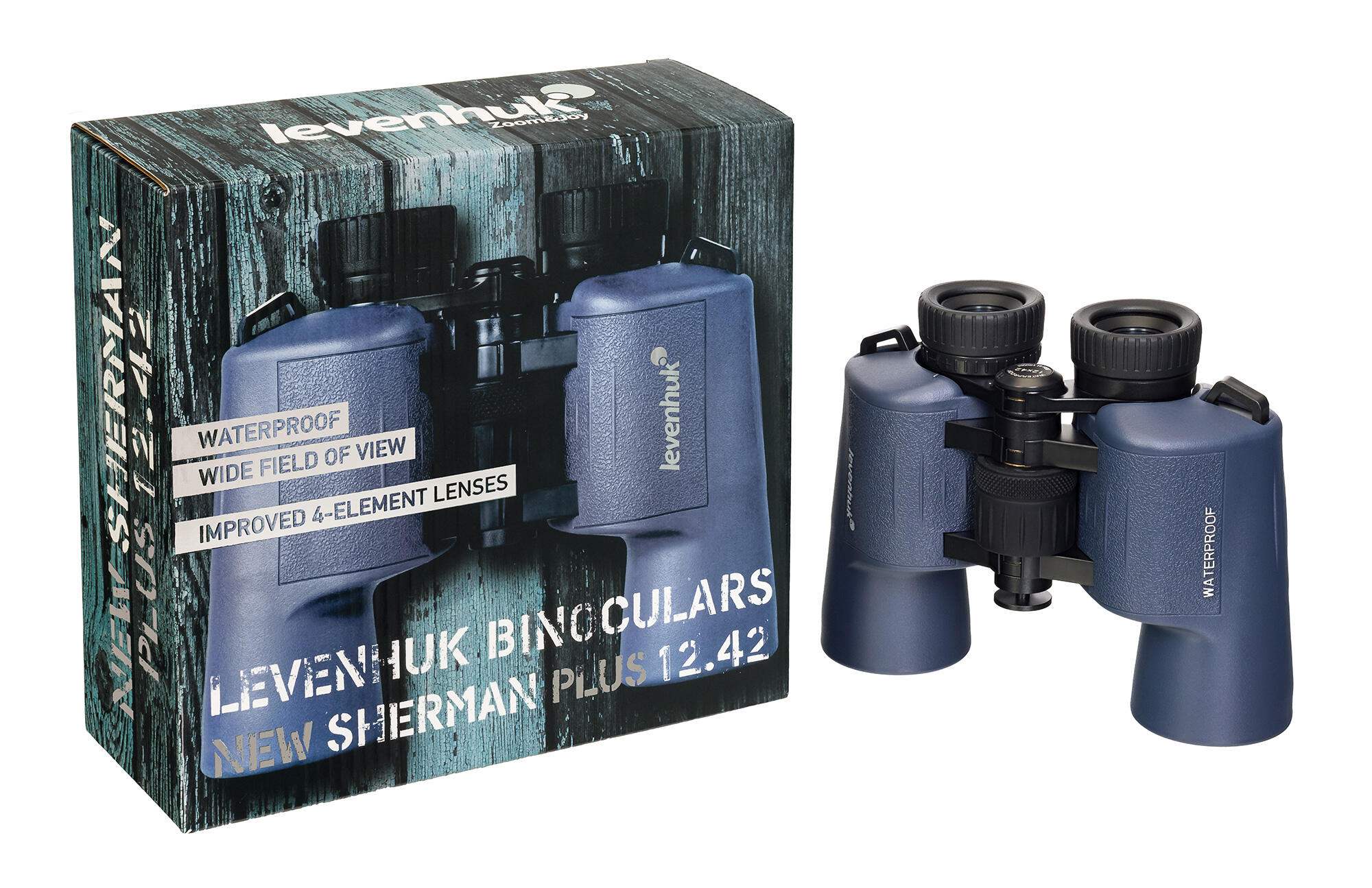 Jumelles Levenhuk New Sherman PLUS 12x42 5/7
