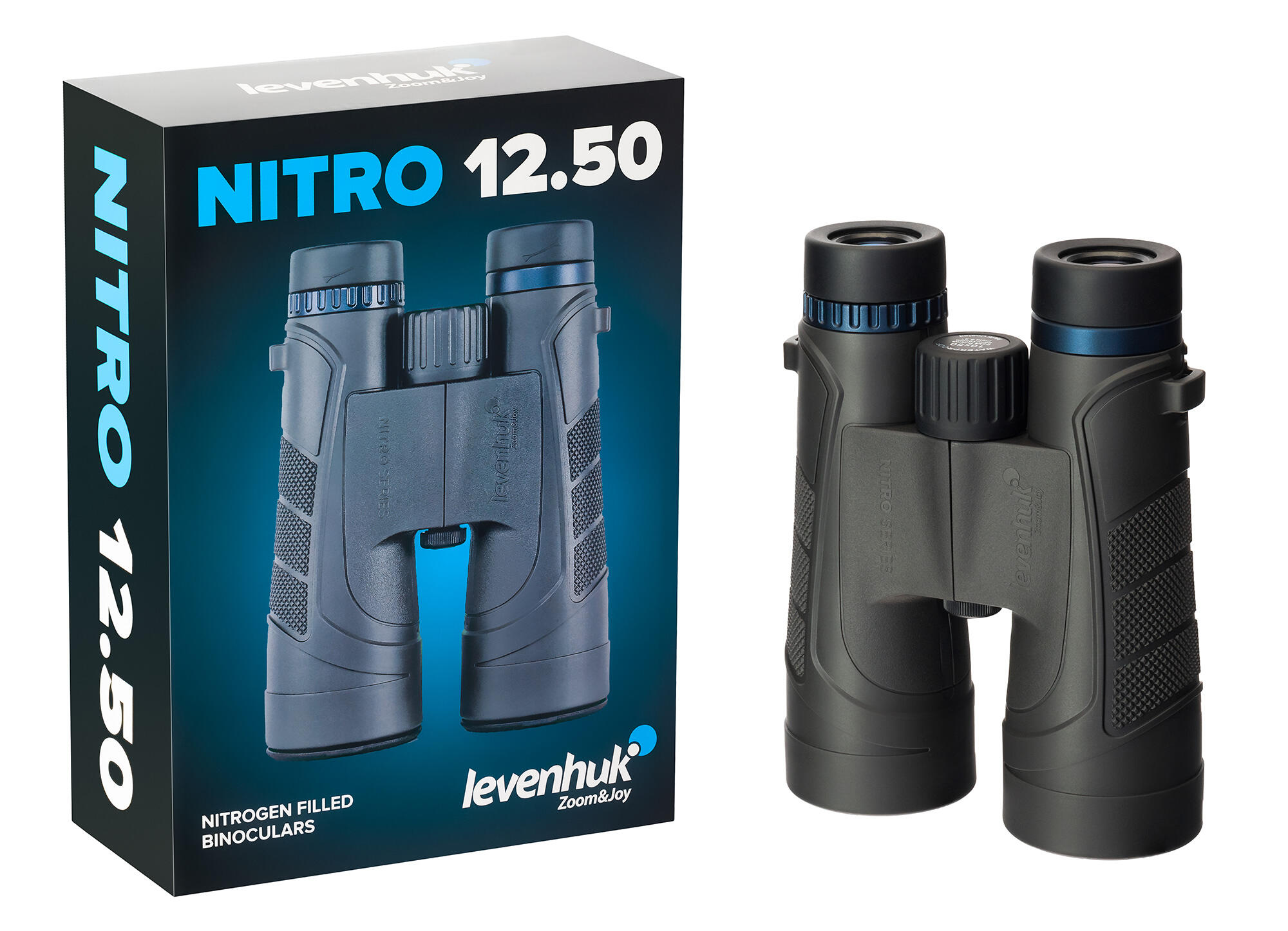 Jumelles Levenhuk Nitro 12x50 4/7