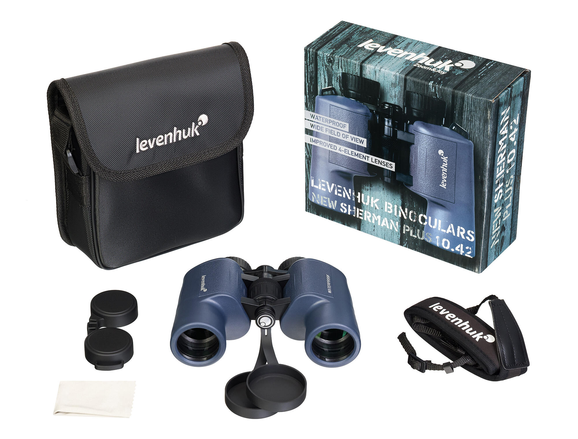 Jumelles Levenhuk New Sherman PLUS 10x42 4/7