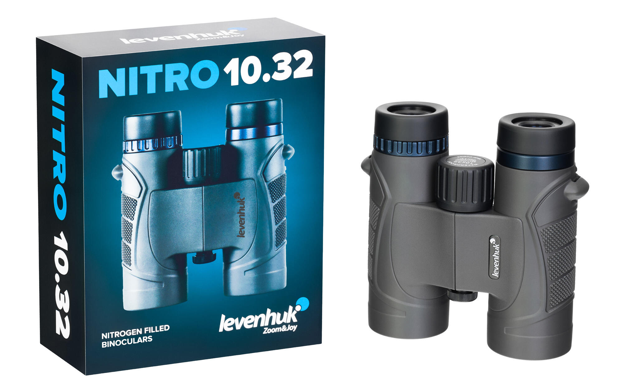 Jumelles Levenhuk Nitro 10x32 4/7