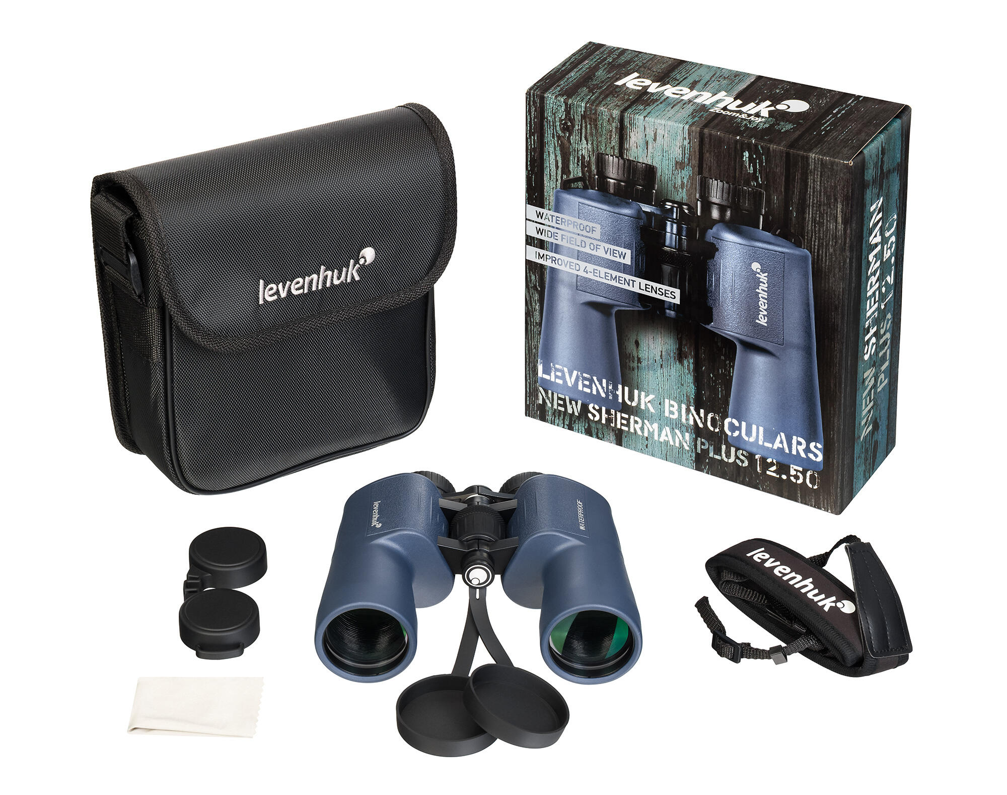 Jumelles Levenhuk New Sherman PLUS 12x50 4/7
