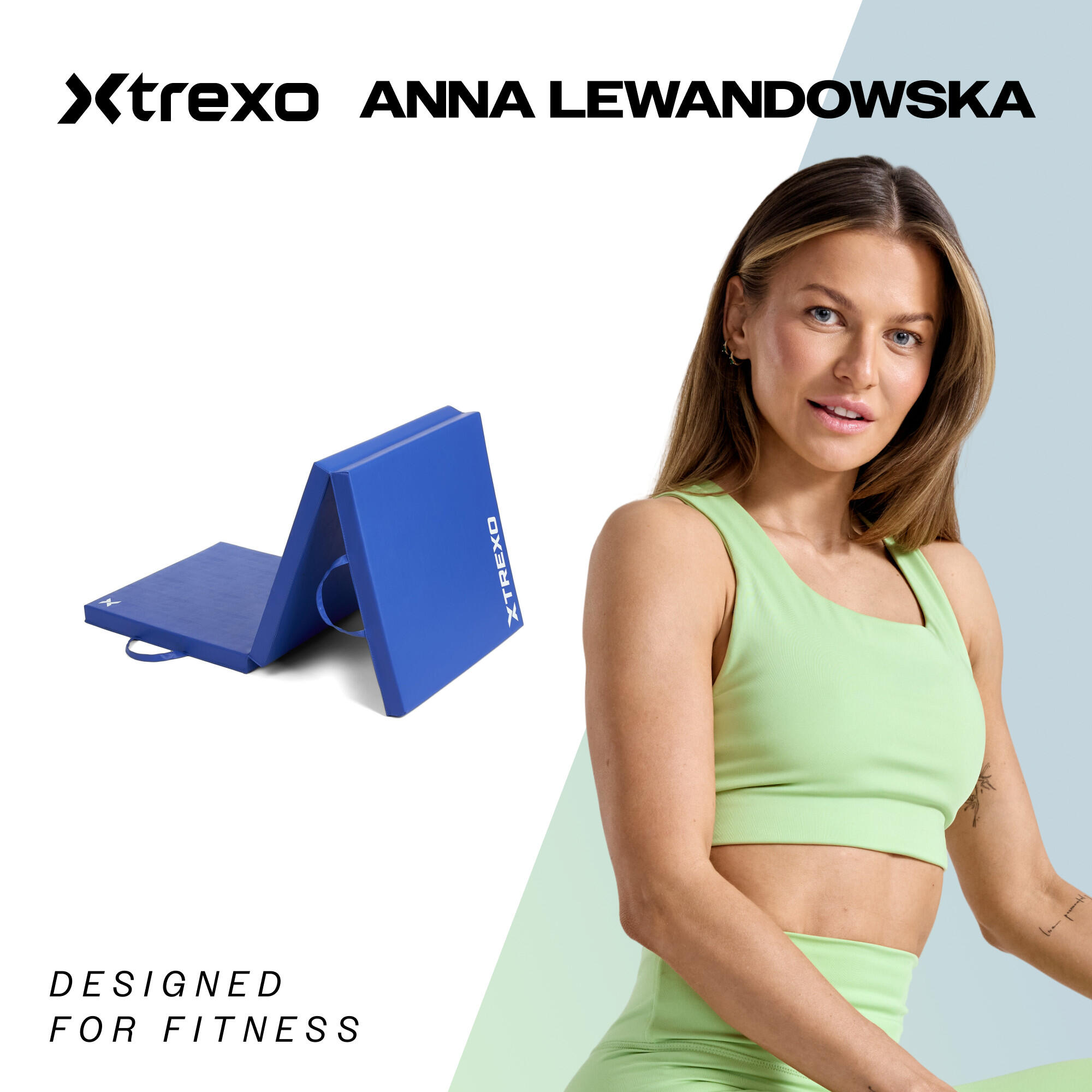 Materac gimnastyczny XTREXO składany 2/7
