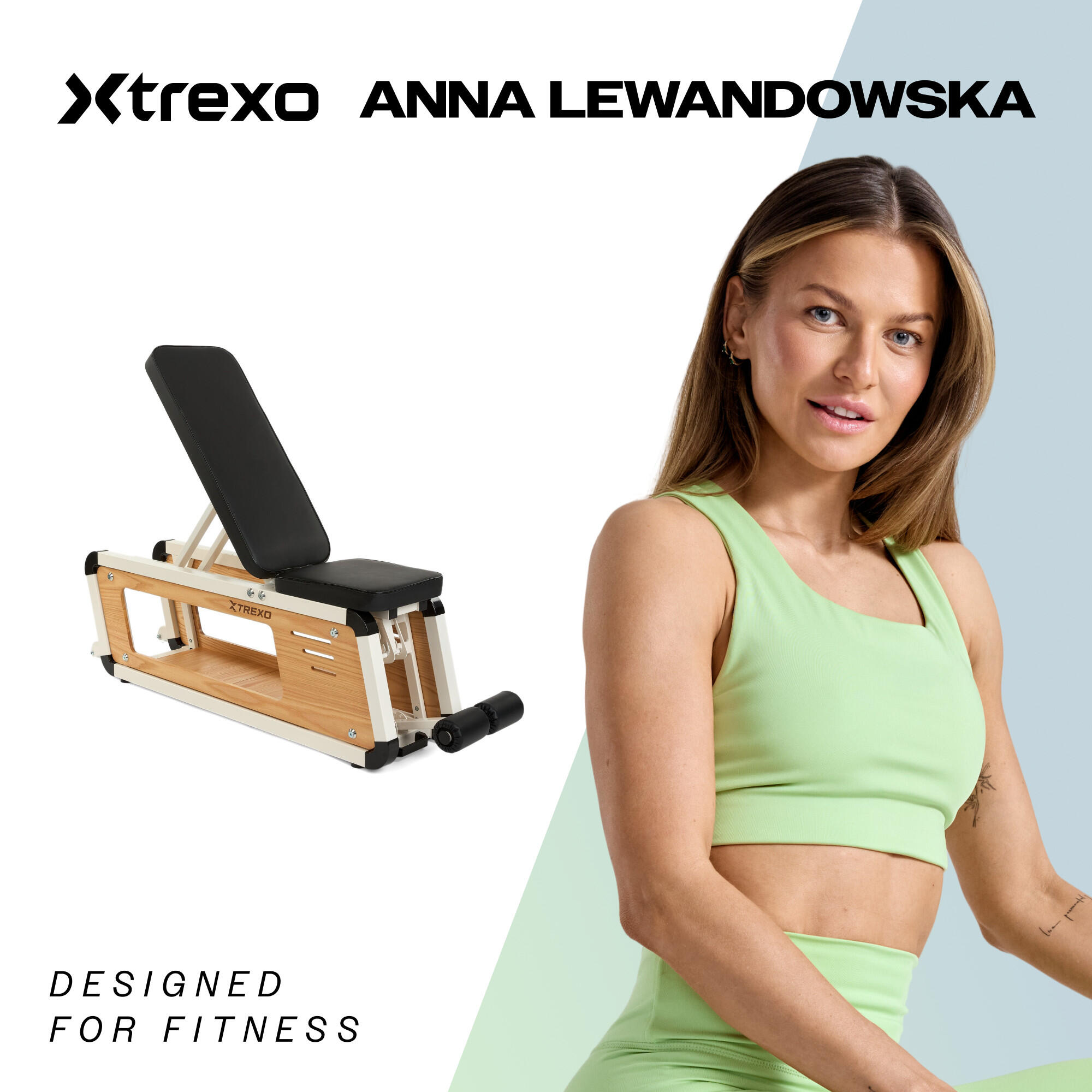 Banc d'entraînement XTREXO Storage Sylwan 2/7