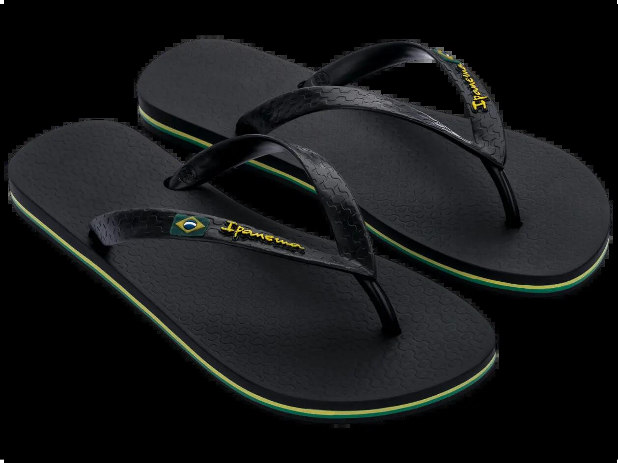 Chinelos de dedo Ipanema Class Brasil II AD, Preto, Homens 2/5