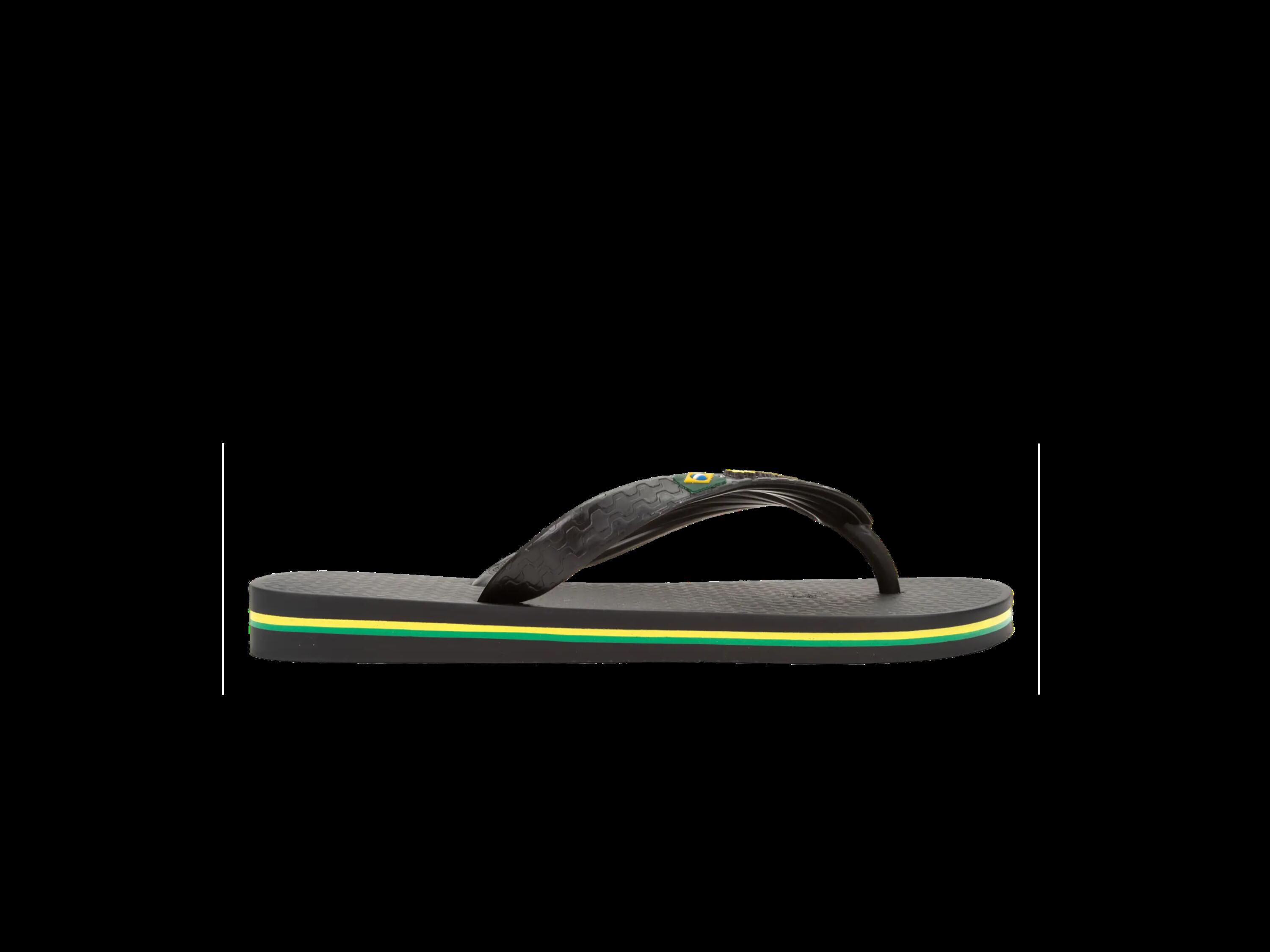 Chinelos de dedo Ipanema Class Brasil II AD, Preto, Homens 4/5