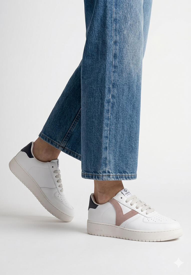 Chaussure de randonnée Baskets Femme Victoria MADRID EFECTO PIEL Beig 5/6