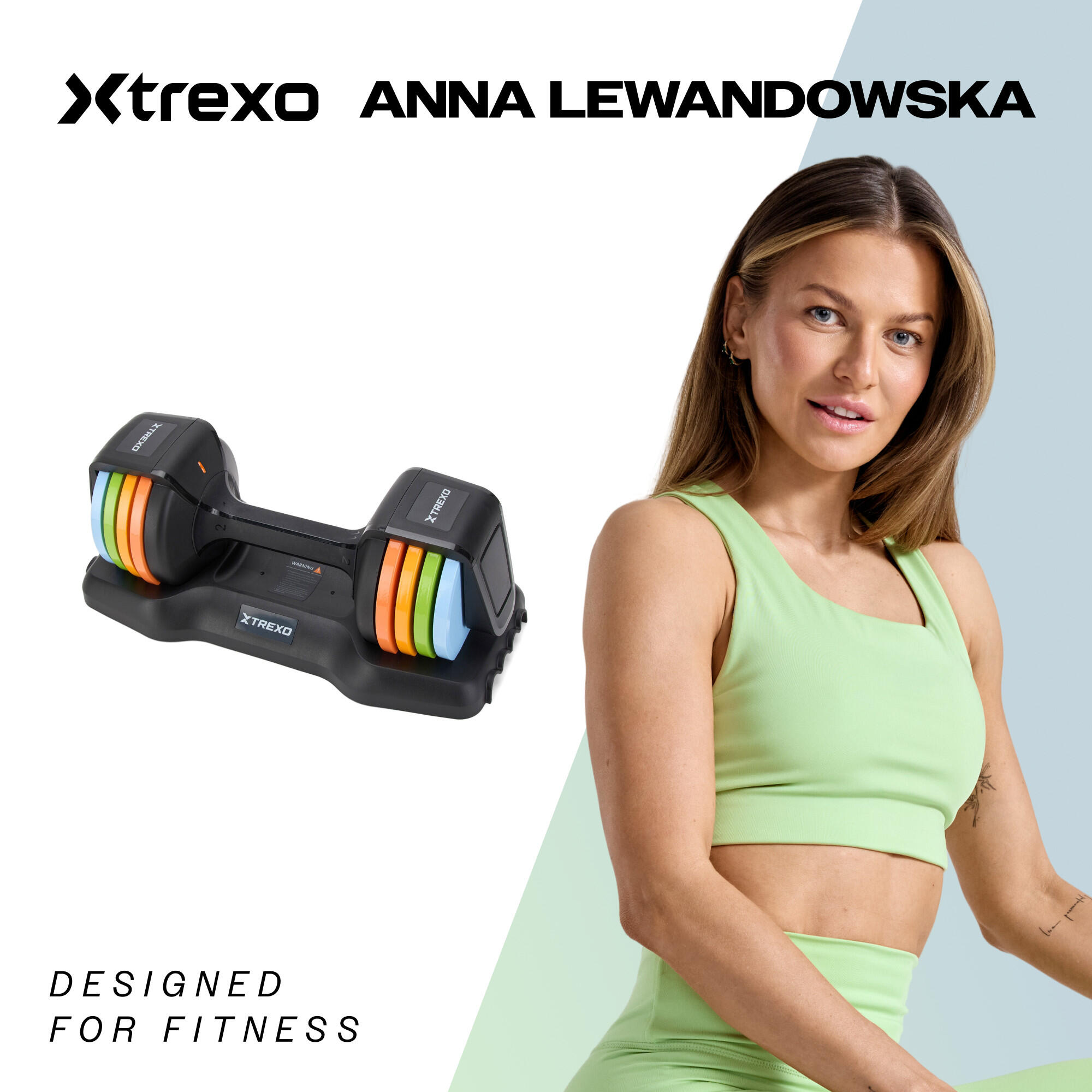 Manubrio regolabile XTREXO 11,5 kg 2/7