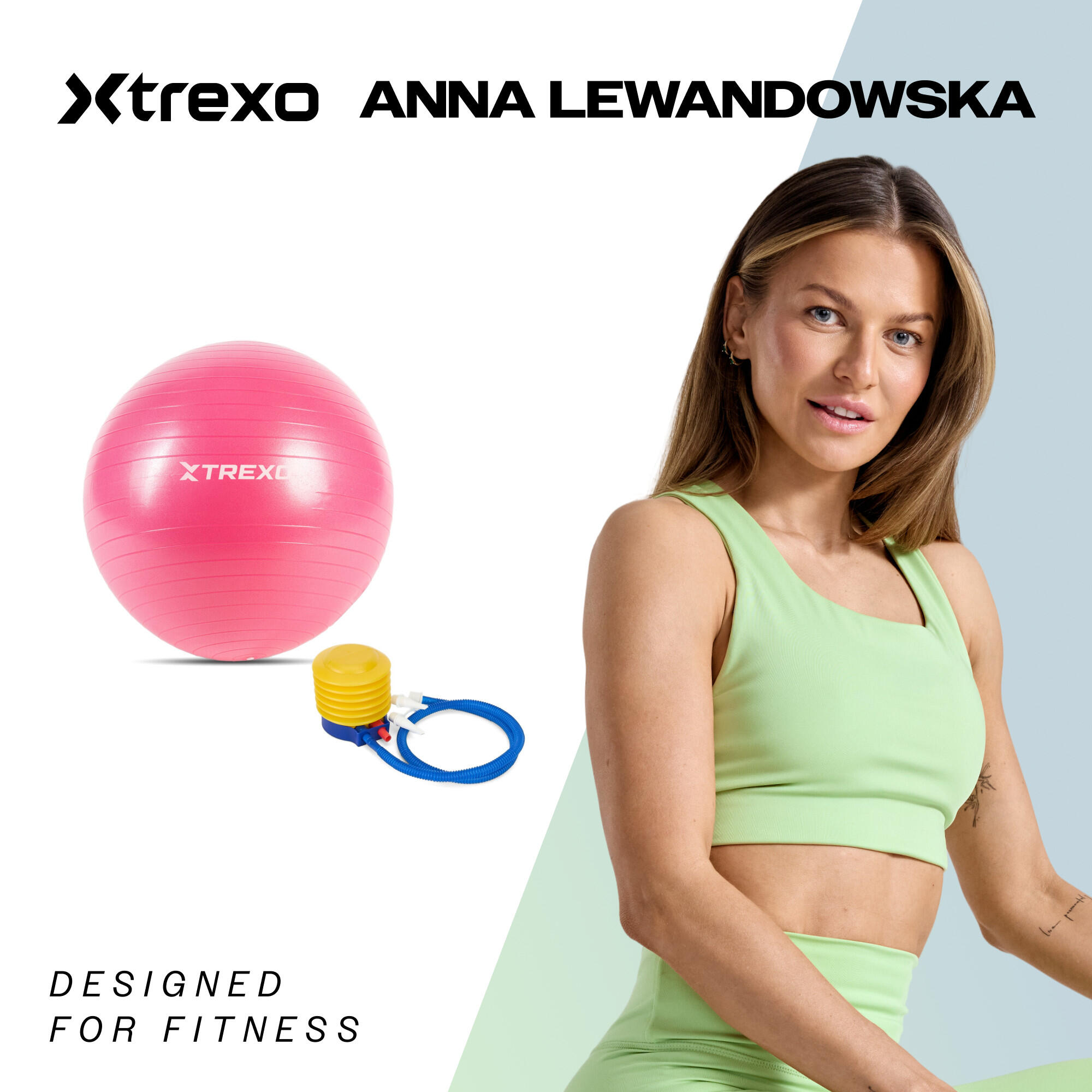 Ballon de gymnastique XTREXO TXO-B4Z007-PK 2/7