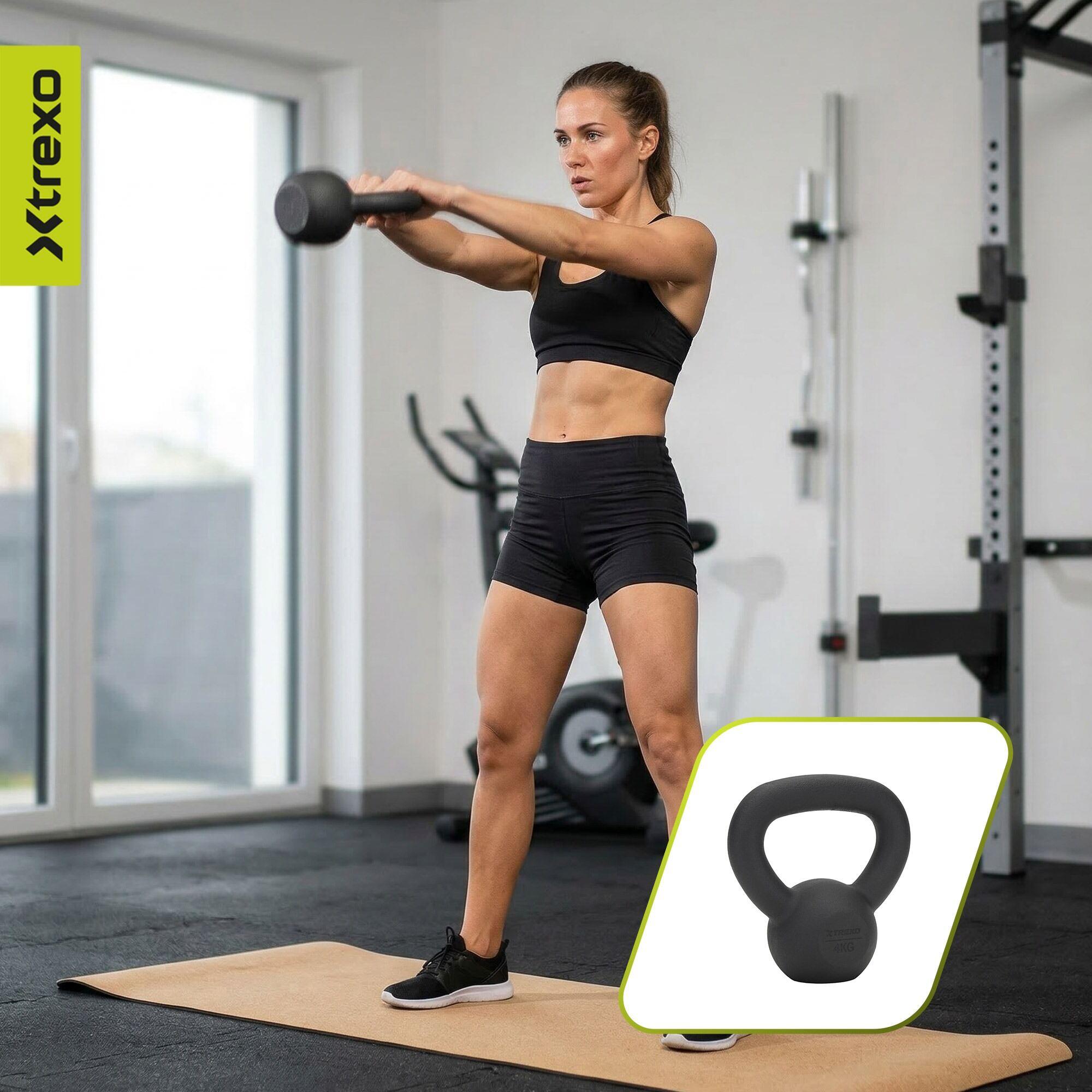 Kettlebell in ghisa XTREXO 4 kg 6/7