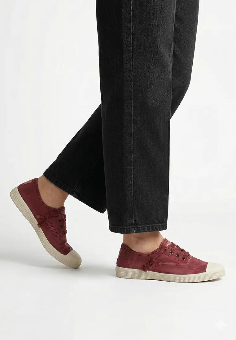 Chaussure de randonnée Baskets Femme Victoria 110 INGLESA LONA ENVEJECIDA Bordea 5/5