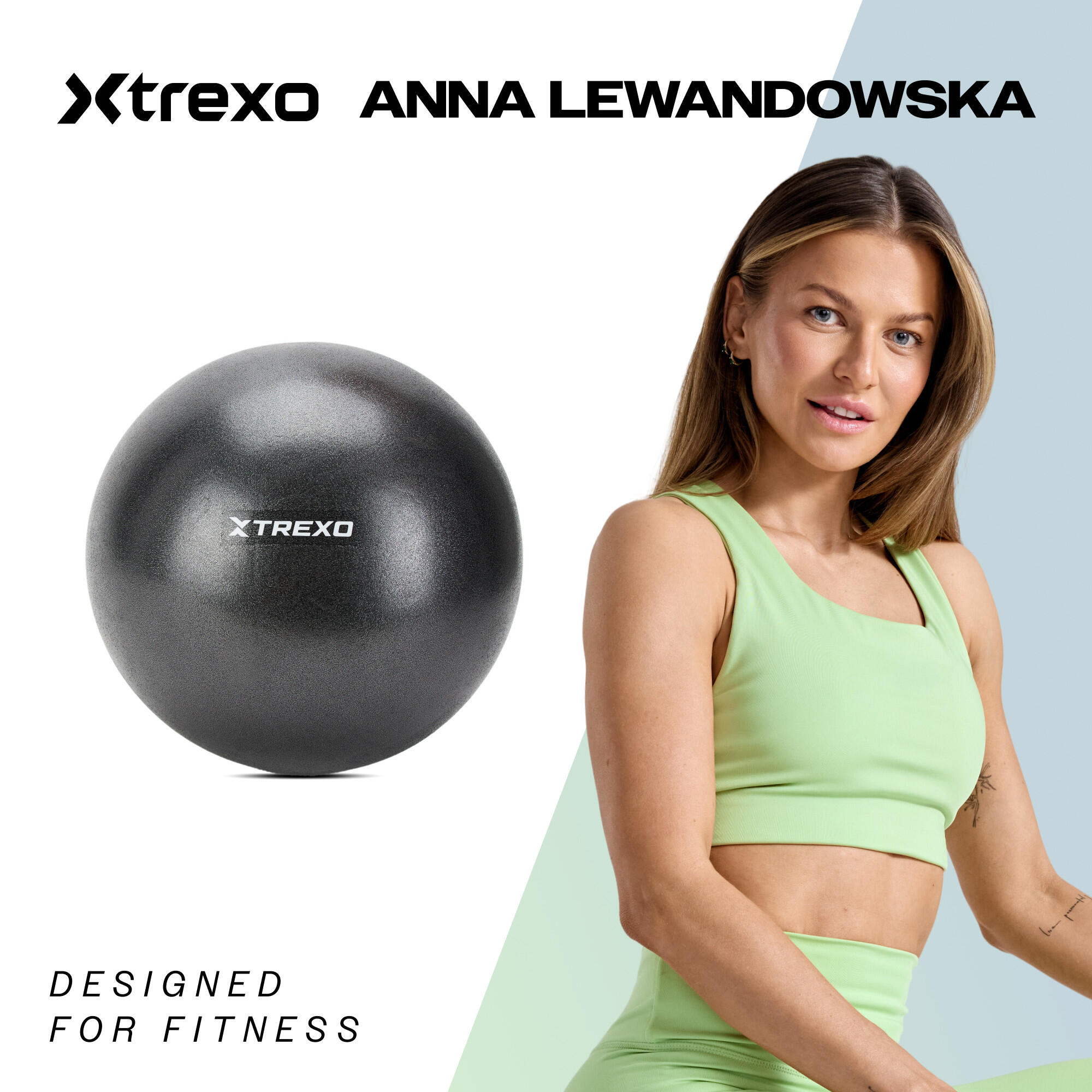 Ballon de gymnastique mini XTREXO TXO-B4Z011-BK 2/7