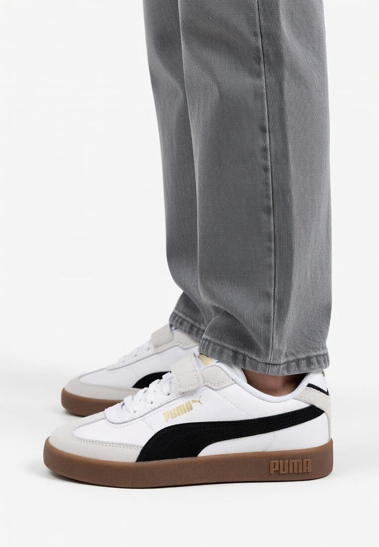 Chaussure de randonnée Baskets Enfants Puma PUMA CLUB ERA PS      Blan 5/5
