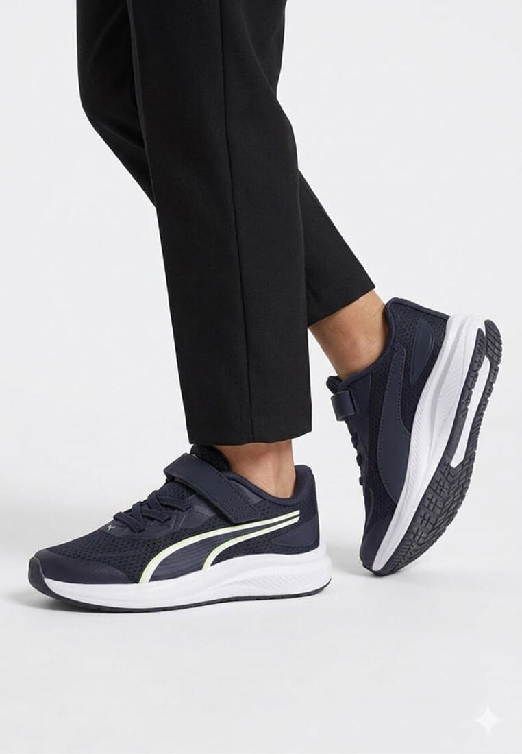 PUMA SKYROCKET 2 AC+PS. Novo azul-marinho-branco. 312414 03. Ténis de corrida pa 5/5
