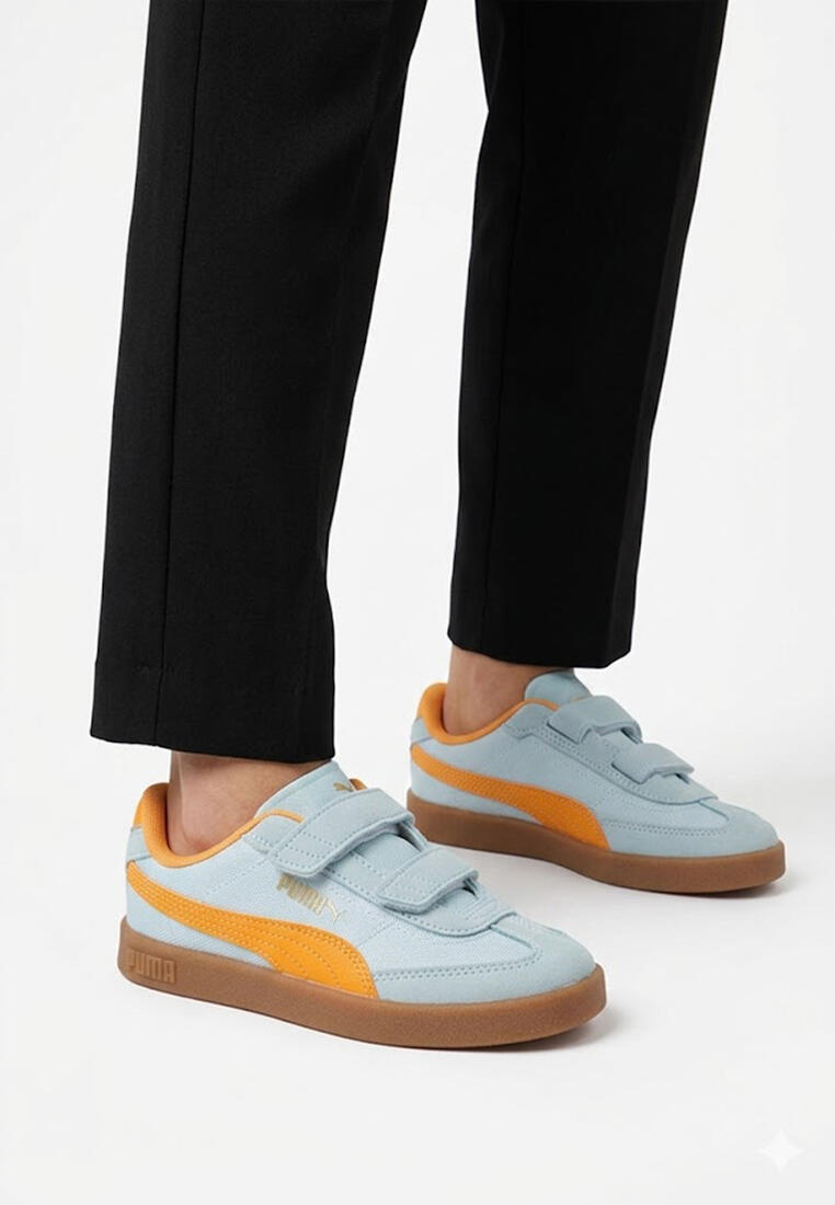 Chaussure de randonnée Baskets Enfants Puma PUMA CLUB ERA CNV   Ble 5/5