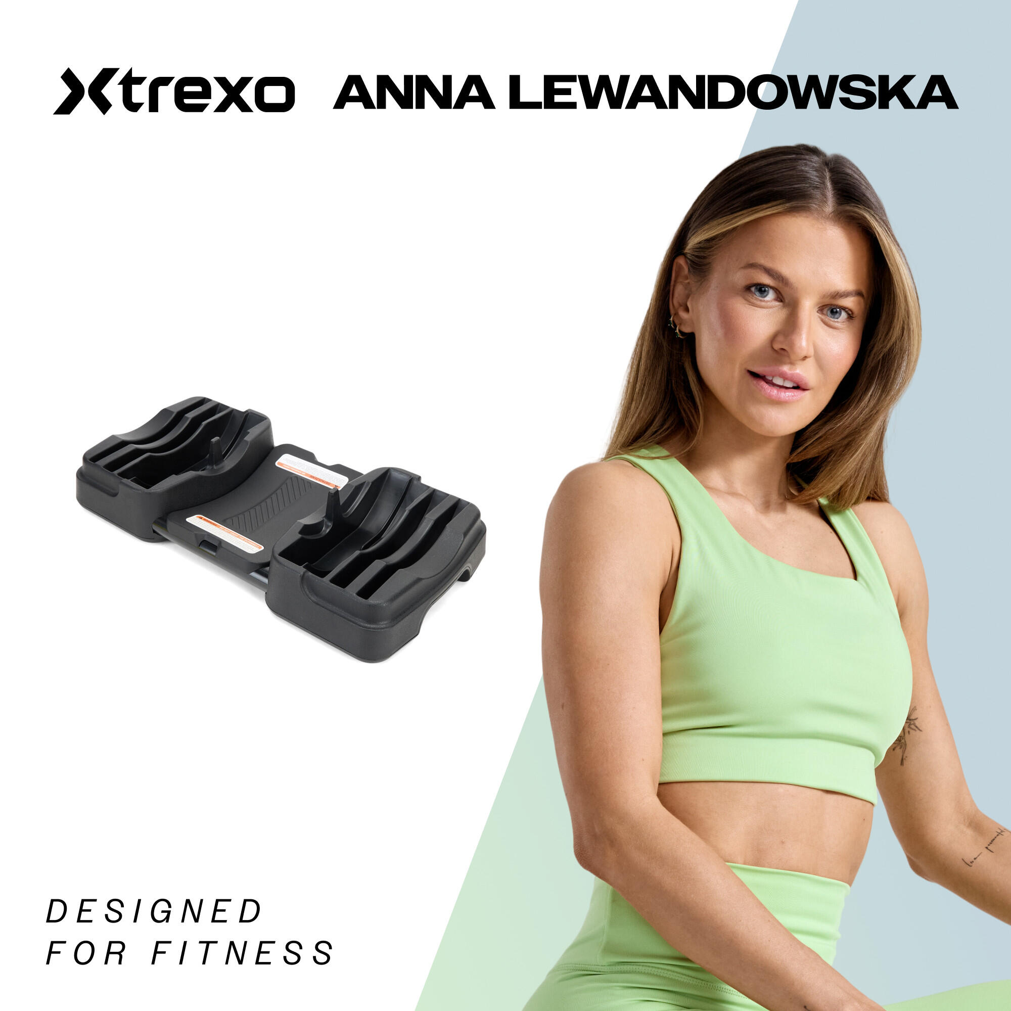 Base XTREXO para mancuerna ajustable de 24 kg TXO-B4W002-B 2/7