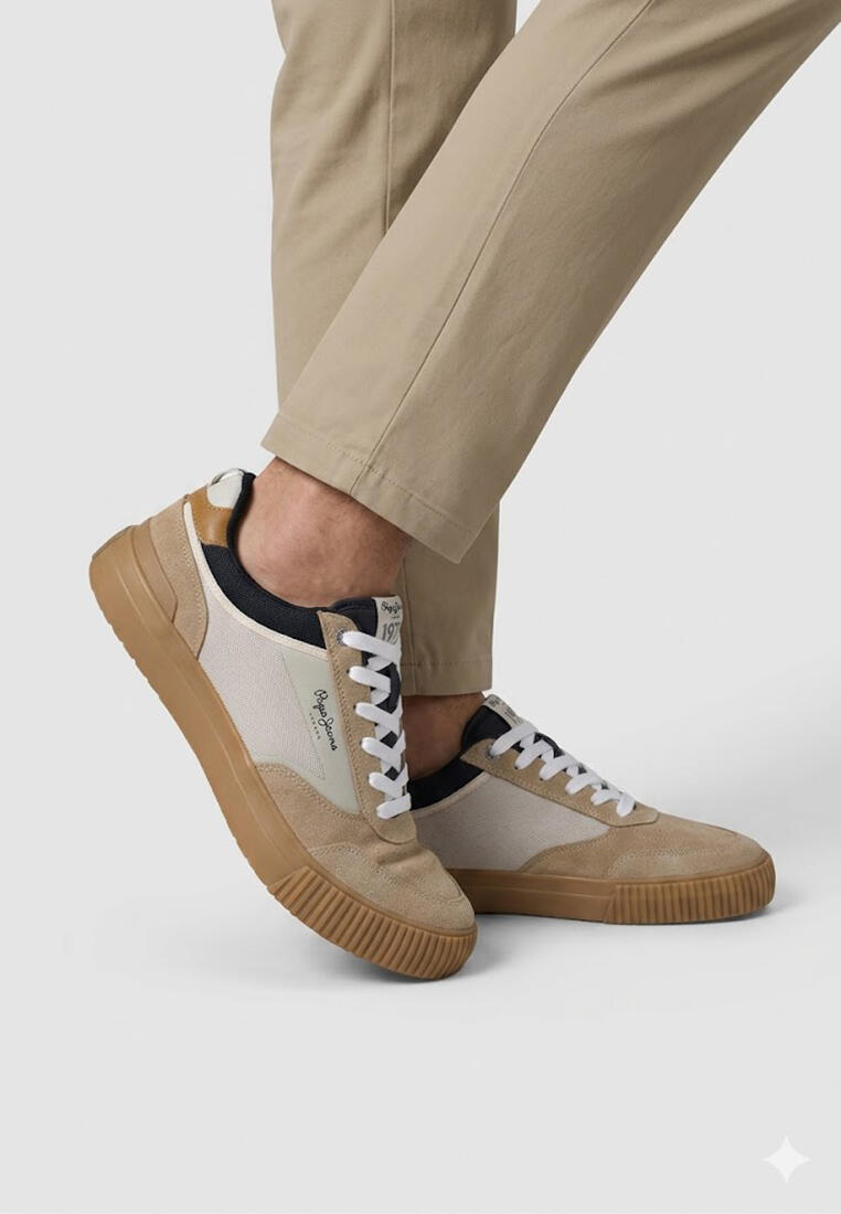 Chaussure de randonnée Baskets Homme Pepe Jeans NOLAN STREET Ble 5/5