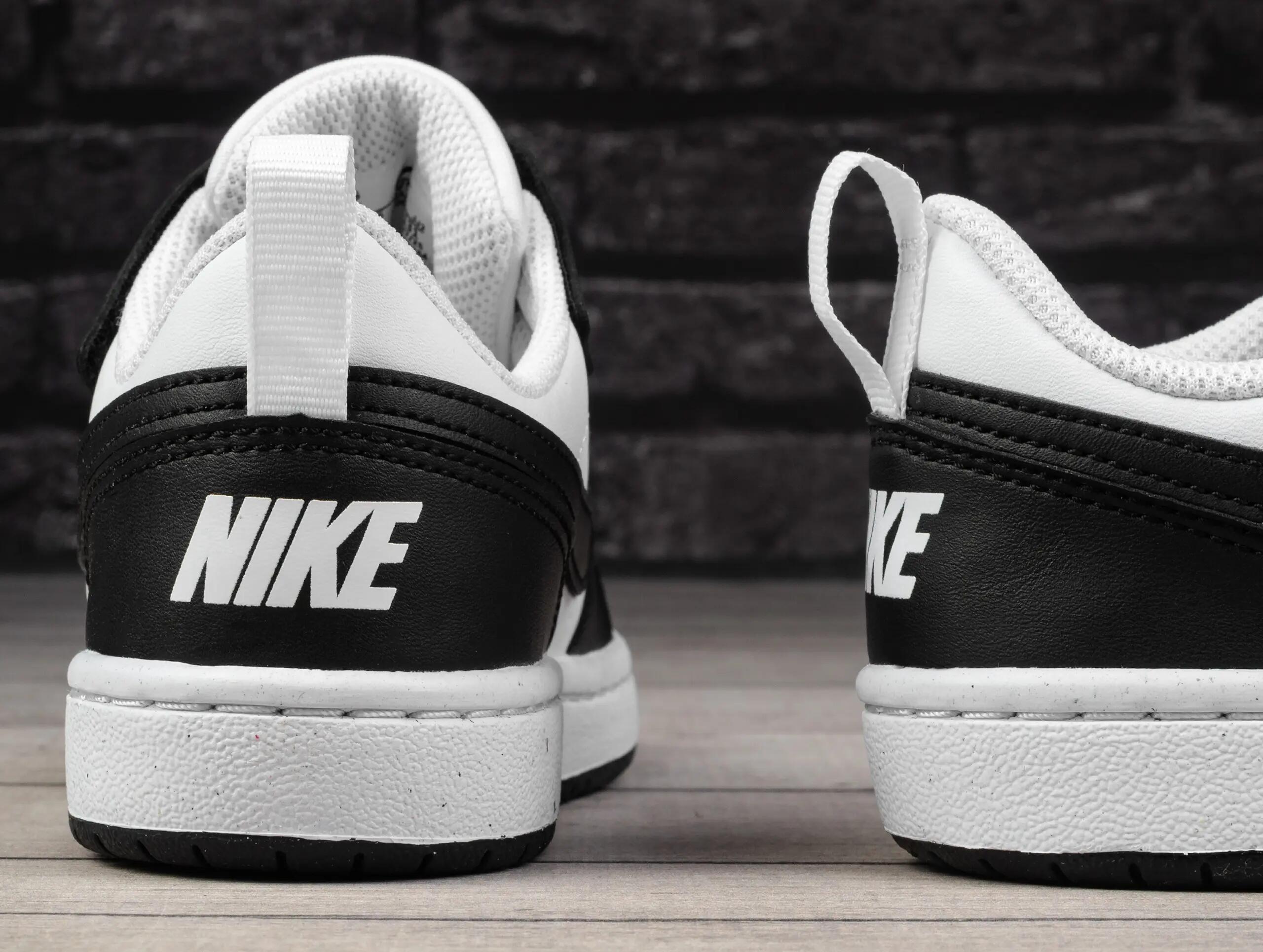 Buty dziecięce sportowe na rzep Nike COURT BOROUGH LOW RECRAFT 4/7