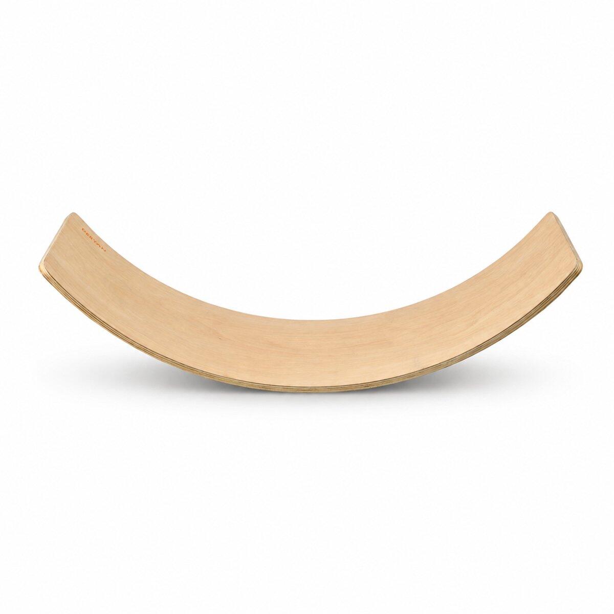 Balance Board XL - Bois de hêtre robuste verni transparent - 80 cm 3/7