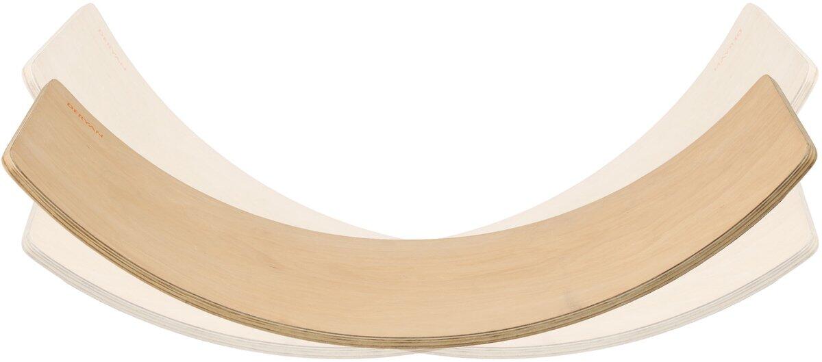 Balance Board XL - Bois de hêtre robuste verni transparent - 80 cm 5/7