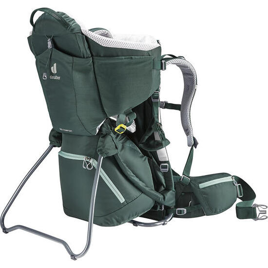 Deuter Kid Comfort Forest Air: porte-bébé avec repose-pieds réglable