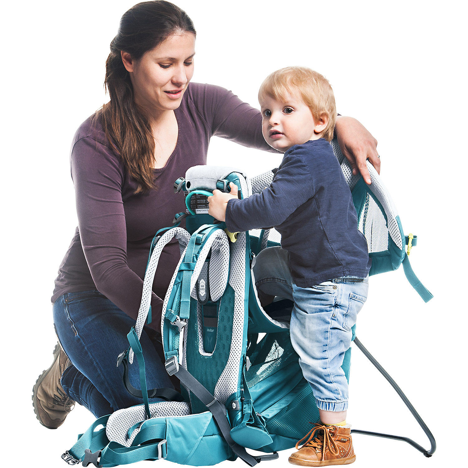 Marsupio Deuter Kid Comfort Active SL: imbrago 5 punti 6/7