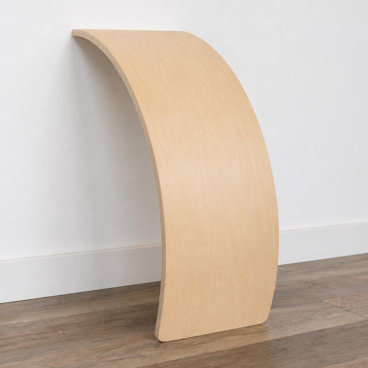 Balance Board XL - Bois de hêtre robuste verni transparent - 80 cm 4/7