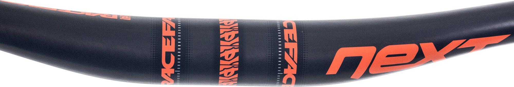 Race Face Next 35 Manillar de carbono Riser - 20 mm Rise Black Orange 2/2