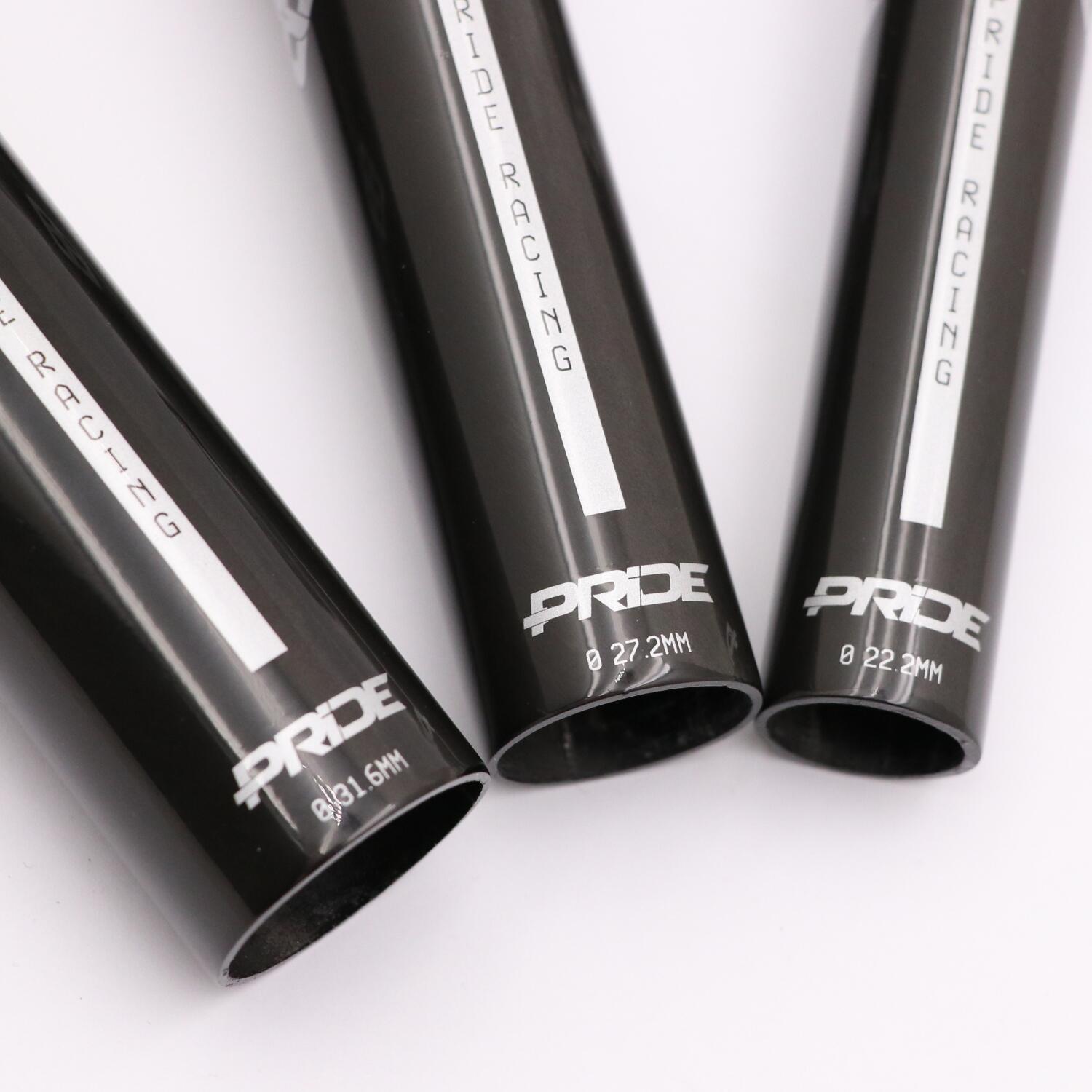 Tige de selle Pride Racing Spline CF Ø 2/3
