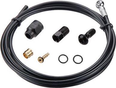 TEKTRO Bremsleitung Auriga mit Banjo 2000 mm Schwarz - Hydraulische Bremsleit...